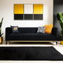 Atelier Del Sofa Bellino Negro y Dorado
